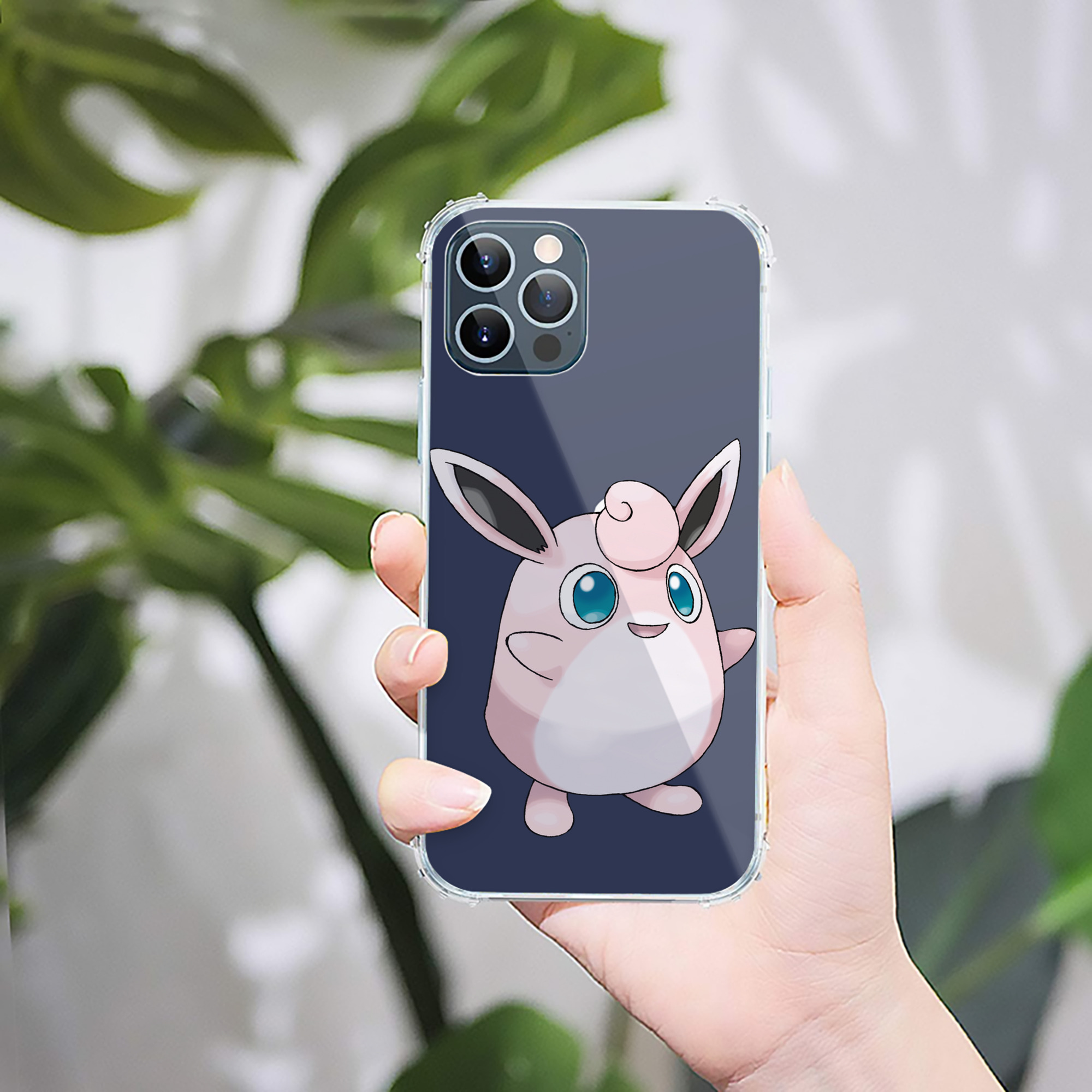 （画像用） ポケットモンスター Pokémon 【iPhone 12シリーズ対応】透明スマホケース（クリアソフトケース）